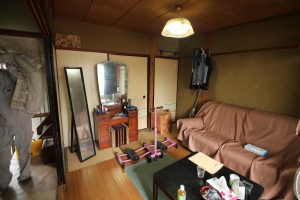 リビング施工前写真