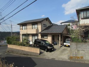 K様邸外壁屋根塗装工事施工前写真